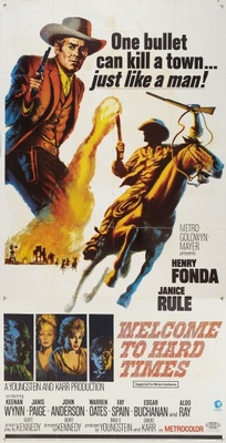 Welcome to Hard Times movie poster (1967) poster