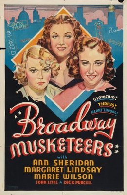 Broadway Musketeers movie poster (1938) Poster MOV_9995191e