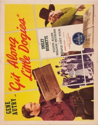 Git Along Little Dogies movie poster (1937) calendar