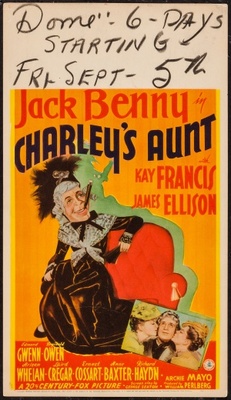 Charley's Aunt movie poster (1941) Poster MOV_99e9647b