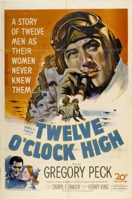 Twelve O'Clock High movie poster (1949) Longsleeve T-shirt