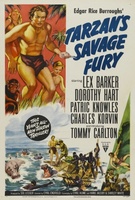 Tarzan's Savage Fury movie poster (1952) t-shirt #MOV_9a2268bf