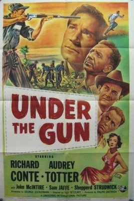 Under the Gun movie poster (1951) Longsleeve T-shirt