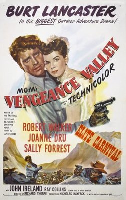Vengeance Valley movie poster (1951) Longsleeve T-shirt