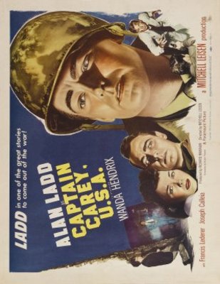 Captain Carey, U.S.A. movie poster (1950) poster