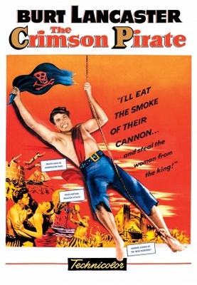 The Crimson Pirate movie poster (1952) Sweatshirt