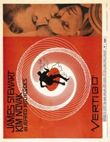 Vertigo movie poster (1958) Longsleeve T-shirt #751252
