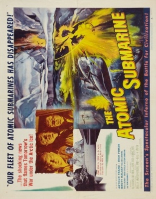 The Atomic Submarine movie poster (1959) mouse pad