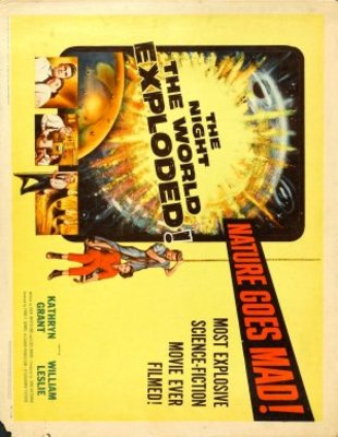 The Night the World Exploded movie poster (1957) hoodie