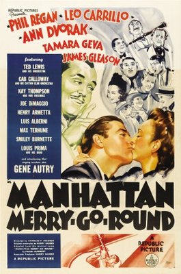 Manhattan Merry-Go-Round movie poster (1937) Sweatshirt