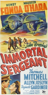Immortal Sergeant movie poster (1943) tote bag