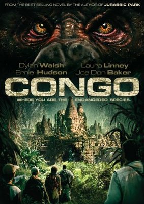 Congo movie poster (1995) tote bag