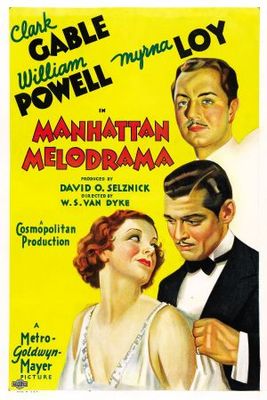 Manhattan Melodrama movie poster (1934) calendar
