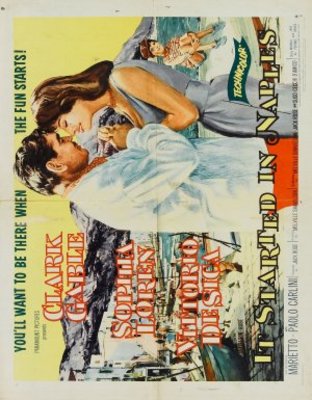 It Started in Naples movie poster (1960) Longsleeve T-shirt