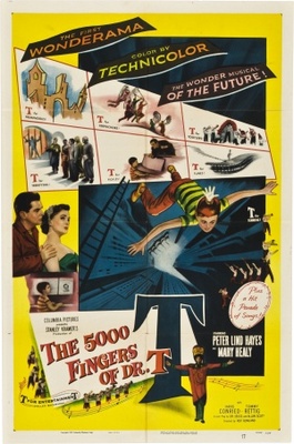 The 5,000 Fingers of Dr. T. movie poster (1953) Poster MOV_9b13880e