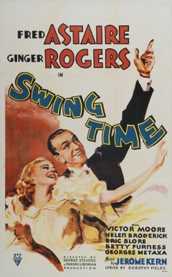 Swing Time movie poster (1936) hoodie