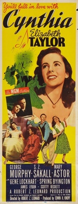 Cynthia movie poster (1947) Longsleeve T-shirt