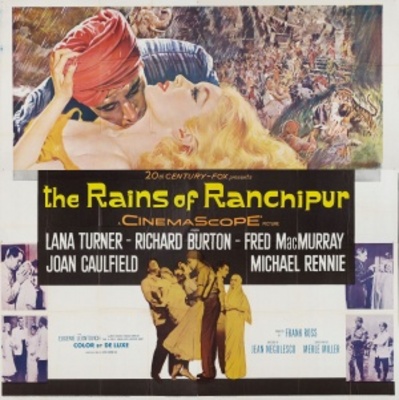 The Rains of Ranchipur movie poster (1955) poster