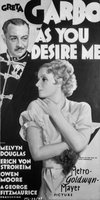As You Desire Me movie poster (1932) Sweatshirt #673303