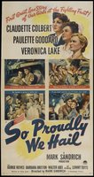 So Proudly We Hail! movie poster (1943) Sweatshirt #651754