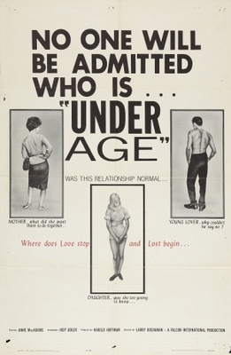 Under Age movie poster (1964) poster
