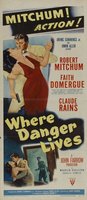 Where Danger Lives movie poster (1950) Poster MOV_9bb156b3