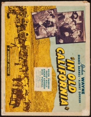 In Old California movie poster (1942) calendar
