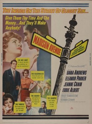 Madison Avenue movie poster (1962) calendar