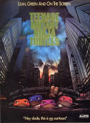 Teenage Mutant Ninja Turtles movie poster (1990) mouse pad