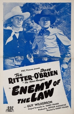 Enemy of the Law movie poster (1945) tote bag