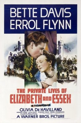 The Private Lives of Elizabeth and Essex movie poster (1939) poster