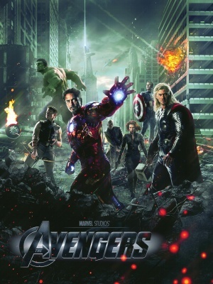 The Avengers movie poster (2012) mouse pad