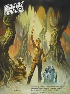 Star Wars: Episode V - The Empire Strikes Back movie poster (1980) Poster MOV_9cd6a769