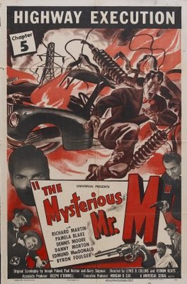 The Mysterious Mr. M movie poster (1946) tote bag