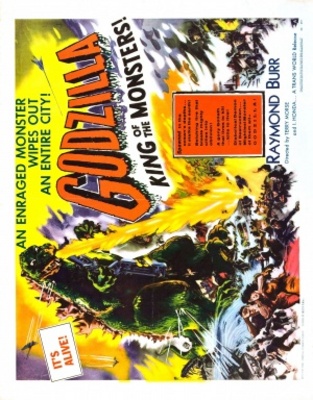 Godzilla, King of the Monsters! movie poster (1956) poster
