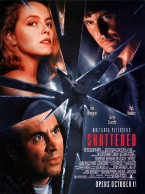 Shattered movie poster (1991) hoodie