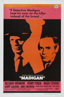 Madigan movie poster (1968) Sweatshirt