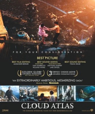 Cloud Atlas movie poster (2012) tote bag
