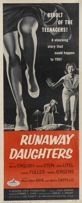 Runaway Daughters movie poster (1956) tote bag