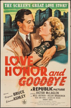 Love, Honor and Goodbye movie poster (1945) tote bag #MOV_9ddtgnay