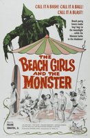 The Beach Girls and the Monster movie poster (1965) t-shirt #MOV_9deb75de