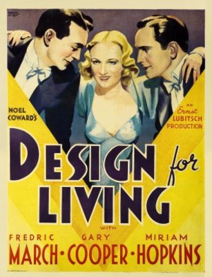 Design for Living movie poster (1933) tote bag
