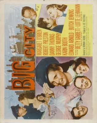 Big City movie poster (1948) mouse pad