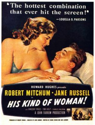 His Kind of Woman movie poster (1951) calendar