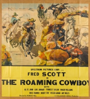 The Roaming Cowboy movie poster (1937) tote bag