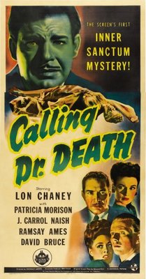 Calling Dr. Death movie poster (1943) poster