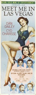 Meet Me in Las Vegas movie poster (1956) poster