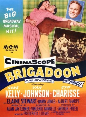 Brigadoon movie poster (1954) tote bag