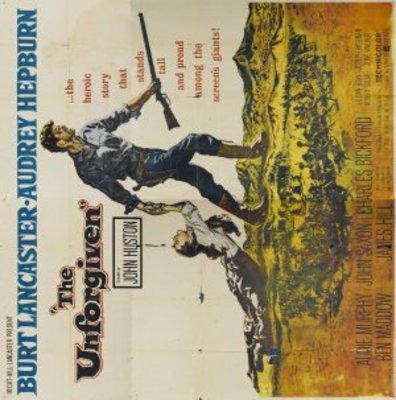 The Unforgiven movie poster (1960) tote bag