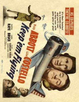 Keep 'Em Flying movie poster (1941) Sweatshirt